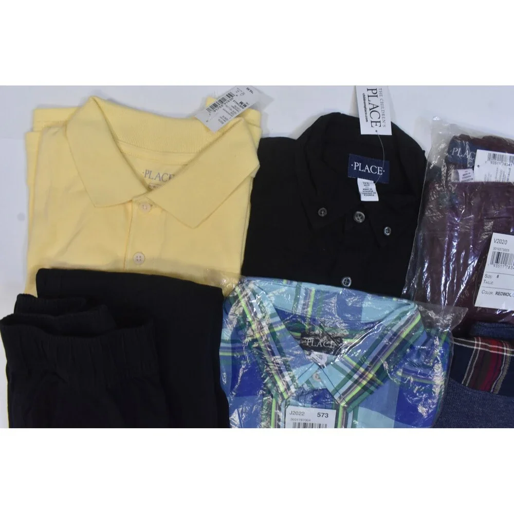 The Children's Place Bulk Lot Of 10 Boys Size Medium 7 8 Mix Seaons Tops Bottoms